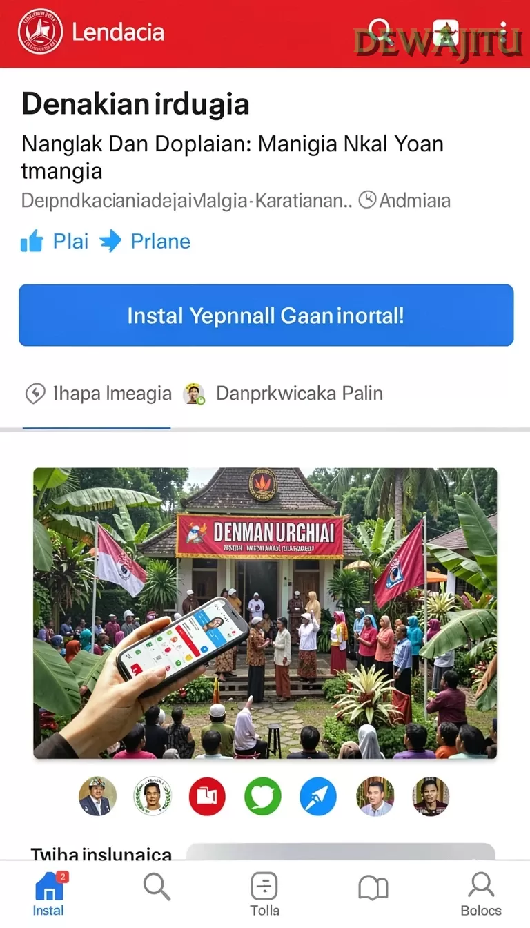 Cuplikan layar H03 — halaman utama