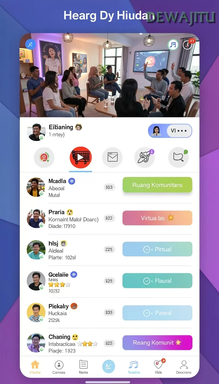 Cuplikan layar 6RT — pengaturan akun