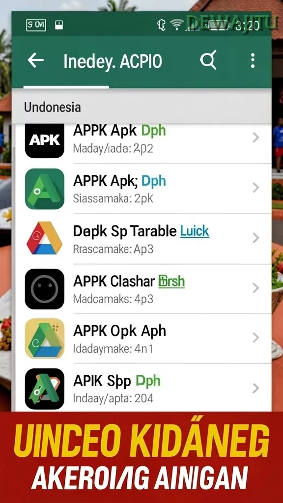 Cuplikan layar HOKI177 — menu navigasi